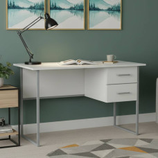 Письменный стол Ferrum-decor Дакота 75x120x70 серый ДСП Белое 16мм (FRD-102338)
