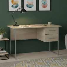 Письменный стол Ferrum-decor Дакота 75x120x70 серый ДСП Дуб Сонома 16мм (FRD-102339)