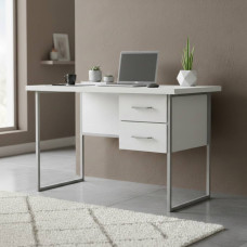 Письменный стол Ferrum-decor Дакота 76x120x70 серый ДСП Белое 32мм (FRD-102343)