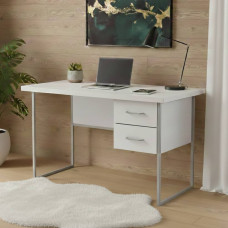 Письменный стол Ferrum-decor Дакота 76x140x70 серый ДСП Белое 32мм (FRD-102353)