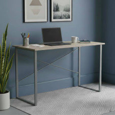 Письмовий стіл Ferrum-decor Дейв 75x120x60 сірий ДСП Дуб Сонома 16мм (FRD-102369)
