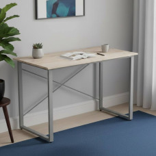 Компьютерный стол Ferrum-decor Дейв 75x120x60 серый ДСП Дуб Сан-Марино 32мм (FRD-102376)