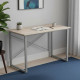 Компьютерный стол Ferrum-decor Дейв 75x120x60 серый ДСП Дуб Сан-Марино 32мм (FRD-102376) - фото 1