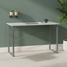 Письменный стол Ferrum-decor Дейв 75x100x70 серый ДСП Белое 16мм (FRD-102388)
