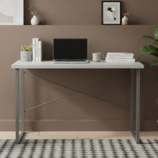 Письменный стол Ferrum-decor Дейв 76x100x70 серый ДСП Белое 32мм (FRD-102393)