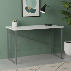 Письменный стол Ferrum-decor Дейв 75x120x70 серый ДСП Белое 16мм (FRD-102398)