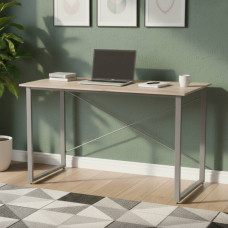 Компьютерный стол Ferrum-decor Дейв 75x120x70 серый ДСП Дуб Сан-Марино 16мм (FRD-102401)