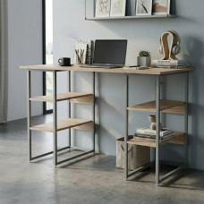Комп'ютерний стіл Ferrum-decor Карен 75x120x60 сірий ДСП Дуб Сан-Марино 32мм (FRD-102426)