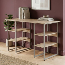 Компьютерный стол Ferrum-decor Карэн 75x120x70 серый ДСП Дуб Сан-Марино 16мм (FRD-102441)