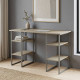 Письменный стол Ferrum-decor Карэн 75x140x70 серый ДСП Дуб Сонома 16мм (FRD-102449) - фото 1