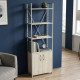 Етажерка 4/60 Ferrum-decor Серії Конект із тумбою 179x60x28 Сірий ДСП Сонома (FRD-102480) - фото 1