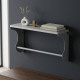 Полка настенная Ferrum-decor Юзиби 270x500x150 металл Серый ДСП Белое 16 мм (FRD-102667) - фото 1