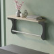 Полка настенная Ferrum-decor Юзиби 270x600x150 металл Серый ДСП Сонома 16 мм (FRD-102691) - фото 1