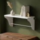 Полка настенная Ferrum-decor Комфи 260x500x240 металл Белый ДСП Белое 16 мм (FRD-102723) - фото 1