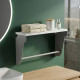Полка настенная Ferrum-decor Свит 300x500x150 металл Серый ДСП Белое 16 мм (FRD-102793) - фото 1