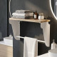 Полка настенная Ferrum-decor Свит 300x600x150 металл Белый ДСП Дуб Сан-Марино 16 мм (FRD-102808) - фото 1