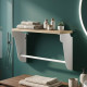 Полка настенная Ferrum-decor Свит 300x600x150 металл Белый ДСП Сонома 16 мм (FRD-102810) - фото 1