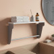 Полка настенная Ferrum-decor Свит 300x600x150 металл Серый ДСП Белое 16 мм (FRD-102814) - фото 1