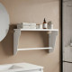 Полка настенная Ferrum-decor Свит 300x700x150 металл Белый ДСП Белое 16 мм (FRD-102828) - фото 1