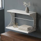 Полка настенная Ferrum-decor Букин 330x500x240 металл Белый ДСП Белое 16 мм (FRD-102849) - фото 1