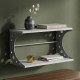 Полка настенная Ferrum-decor Букин 330x500x240 металл Серый ДСП Белое 16 мм (FRD-102856) - фото 1