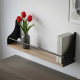 Полка настенная Ferrum-decor Изи 260x500x150 металл Черный ДСП Дуб Сан-Марино 16 мм (FRD-102906) - фото 1