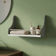 Полка настенная Ferrum-decor Изи 260x600x150 металл Серый ДСП Белое 16 мм (FRD-102940) - фото 1