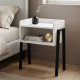 Тумба модульна Ferrum-decor Джузі 540x450x320 метал Чорний ДСП Біле 16 мм (FRD-102968) - фото 1