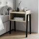 Тумба модульна Ferrum-decor Джузі 540x450x320 метал Чорний ДСП Сонома 16 мм (FRD-102971) - фото 1