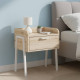 Тумба модульна Ferrum-decor Бетті 540x450x320 метал Білий ДСП Дуб Сан-Марино 16 мм (FRD-102991) - фото 1