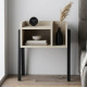 Тумба модульна Ferrum-decor Амелі 540x450x320 метал Чорний ДСП Сонома 16 мм (FRD-103007) - фото 1