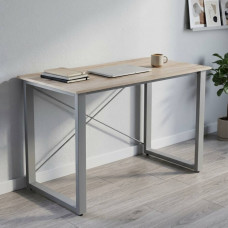 Письменный стол Ferrum-decor Драйв 75x100x70 Серый металл ДСП Дуб Сан-Марино 16 мм (FRD-103158)