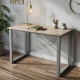Письменный стол Ferrum-decor Драйв 75x120x70 Серый металл ДСП Дуб Сан-Марино 16 мм (FRD-103179) - фото 1