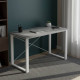 Письмовий стіл Ferrum-decor Драйв 75x100x60 Білий метал ДСП Бетон 32 мм (FRD-103316) - фото 1