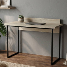 Письменный стол Ferrum-decor Скай 76x100x60 черный ДСП Дуб Сонома 32мм (FRD-103617)