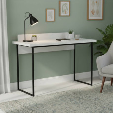 Письменный стол Ferrum-decor Скай 76x140x60 черный ДСП Белое 32мм (FRD-103636)