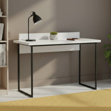 Письменный стол Ferrum-decor Скай 76x120x70 черный ДСП Белое 32мм (FRD-103656)