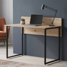 Компьютерный стол Ferrum-decor Скай 75x140x70 черный ДСП Дуб Сан-Марино 16мм (FRD-103664)