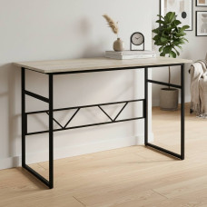 Письменный стол Ferrum-decor Раян 75x100x60 черный ДСП Дуб Сонома 16мм (FRD-103672)