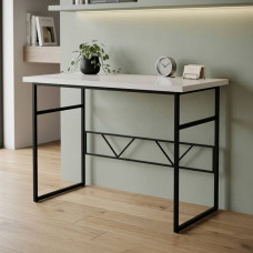 Письменный стол Ferrum-decor Раян 76x100x60 черный ДСП Белое 32мм (FRD-103676)
