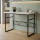 Письменный стол Ferrum-decor Раян 76x100x60 черный ДСП Белое 32мм (FRD-103676) - фото 1