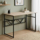 Компьютерный стол Ferrum-decor Раян 75x120x60 черный ДСП Дуб Сан-Марино 16мм (FRD-103684) - фото 1