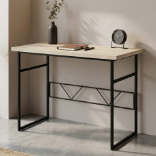 Письменный стол Ferrum-decor Раян 76x140x60 черный ДСП Дуб Сонома 32мм (FRD-103697)