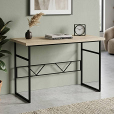 Письменный стол Ferrum-decor Раян 76x100x70 черный ДСП Дуб Сонома 32мм (FRD-103707)