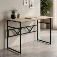 Комп'ютерний стіл Ferrum-decor Раян 75x120x70 чорний ДСП Дуб Сан-Марино 16мм (FRD-103714)