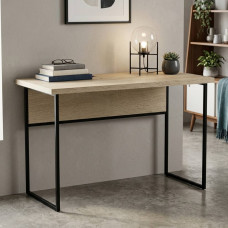 Письменный стол Ferrum-decor Коди 76x120x60 черный ДСП Дуб Сонома 32мм (FRD-103747)