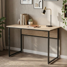 Компьютерный стол Ferrum-decor Коди 75x120x70 черный ДСП Дуб Сан-Марино 32мм (FRD-103779)
