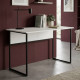 Письменный стол Ferrum-decor Коди 75x140x70 черный ДСП Белое 16мм (FRD-103781) - фото 1