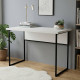 Письменный стол Ferrum-decor Коди 76x140x70 черный ДСП Белое 32мм (FRD-103786) - фото 1