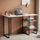 Письмовий стіл Ferrum-decor Кевін 75x120x60 чорний ДСП Біле 16мм (FRD-103799) - фото 1